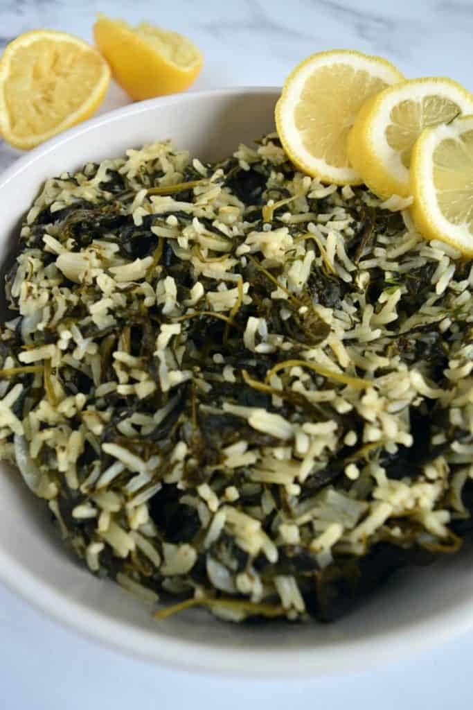 Lemon-and-Spanakorizo.