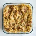 Potato stuffing.